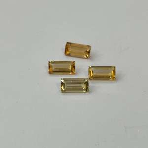 หินอัญมณีสีชมพูและสีเหลืองของจักรพรรดิ pleochroic ธรรมชาติที่มีคุณภาพดีเยี่ยมสีชมพูและสีเหลืองเหลี่ยมเพชรพลอยตัดแร่หายาก - Product Image 4