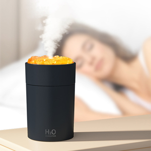 Chất lượng cao dung nham núi lửa tạo độ ẩm 220ml USB H2O ánh sáng đầy màu sắc ngọn lửa khuếch tán cho Nhà Phòng Ngủ xe & khách sạn sử dụng di động - Product Image 1