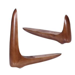 Patas de Muebles de Roble Macizo, Patas de Sofá Cama, Patas de Silla, Soporte de Madera de Lujo para Sillas de Descanso - Product Image 5