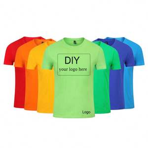 Camisetas de malla para hombre con logo, 100% poliéster, de secado rápido, lisas, en stock, personalizables con impresión. - Product Image 6