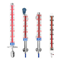 Capteur de niveau d'eau Becho / Jauge de niveau magnétique pour réservoir d'eau / Indicateur de niveau d'eau à clapet magnétique