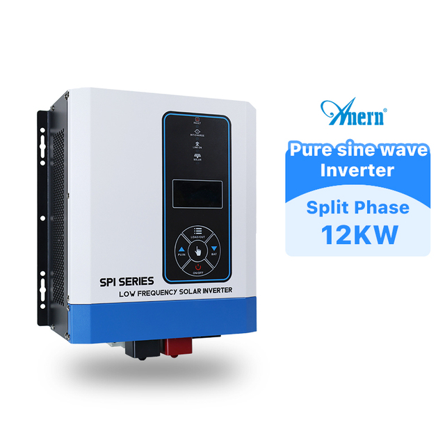 Hybrid Solar Inverter 10kw Low Frequency DC AC Converter 24V 48V 110V 220V 96V Pure Sine Wave MPPT WiFi Inverter for Home