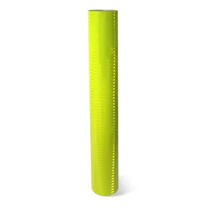 Custom Fluorescent Fluoro Yellow Green Orange Engineering Grade Reflective Film Sheeting