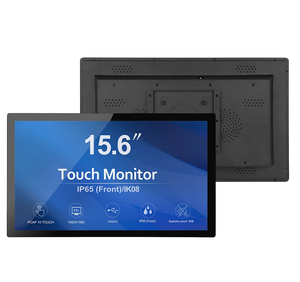 15.6 Inch Capacitive Touchscreen Industrial <strong>LCD</strong> <strong>Monitor</strong> New <strong>USB</strong>/Serial/DVI Interface Industrial <strong>Display</strong> - Product Image 1