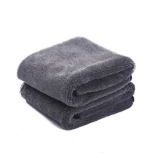汽车细节干燥毛巾厚毛绒超细纤维绞合环汽车清洁洗涤毛巾