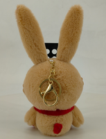 Porte-clés en peluche diable mignon personnalisé à prototypage rapide, jouet doux phosphorescent pour décoration de sac à dos CE EN71