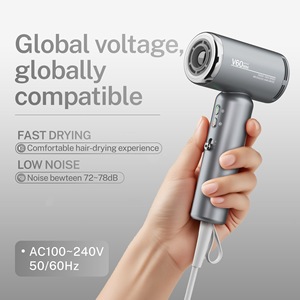 V60 Mini Hair Dryer 1400W Brushless Global Voltage Fast Drying Low Noise Compact Design - Product Image 1