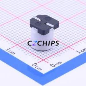 Condensateur électrolytique en aluminium SMD VE-471M0JTR-0607, SMD, D6.3xL7.7mm 470uF 20% 6.3V 6.3mm - Product Image 2