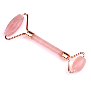 Haute qualité rose quartz <span class=keywords><strong>massage</strong></span> facial <span class=keywords><strong>jade</strong></span> <span class=keywords><strong>pierre</strong></span> rouleau masseur pour le <span class=keywords><strong>visage</strong></span> - Product Image 4