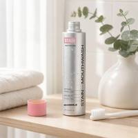 Potente Enjuague Bucal de Limpieza Profunda, Elimina Residuos de Alimentos, Manchas, Mal Aliento, Controla el Mal Olor, Sabor a Menta Fresca, Blanqueador Bucal