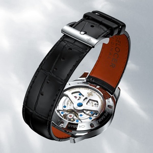 Montre <span class=keywords><strong>AGELOCER</strong></span> Original Baikal pour homme, grand calendrier, montre mécanique automatique formelle pour affaires, cadeau d'anniversaire pour homme - Product Image 5