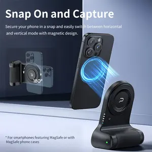 <span class=keywords><strong>Ulanzi</strong></span> ที่จับพลังงานไร้สายแบบแม่เหล็กใน Ma45, ที่จับพลังงานขนาดเล็กสำหรับ iPhone 16 15 14 13 PRO MAX การถ่ายภาพในแนวตั้งและแนวนอน - Product Image 3