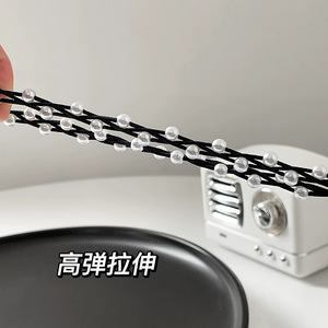 Coleteros de Perlas Anudadas a Mano, 51 Perlas, Alta Elasticidad, para Uso Diario - Product Image 4