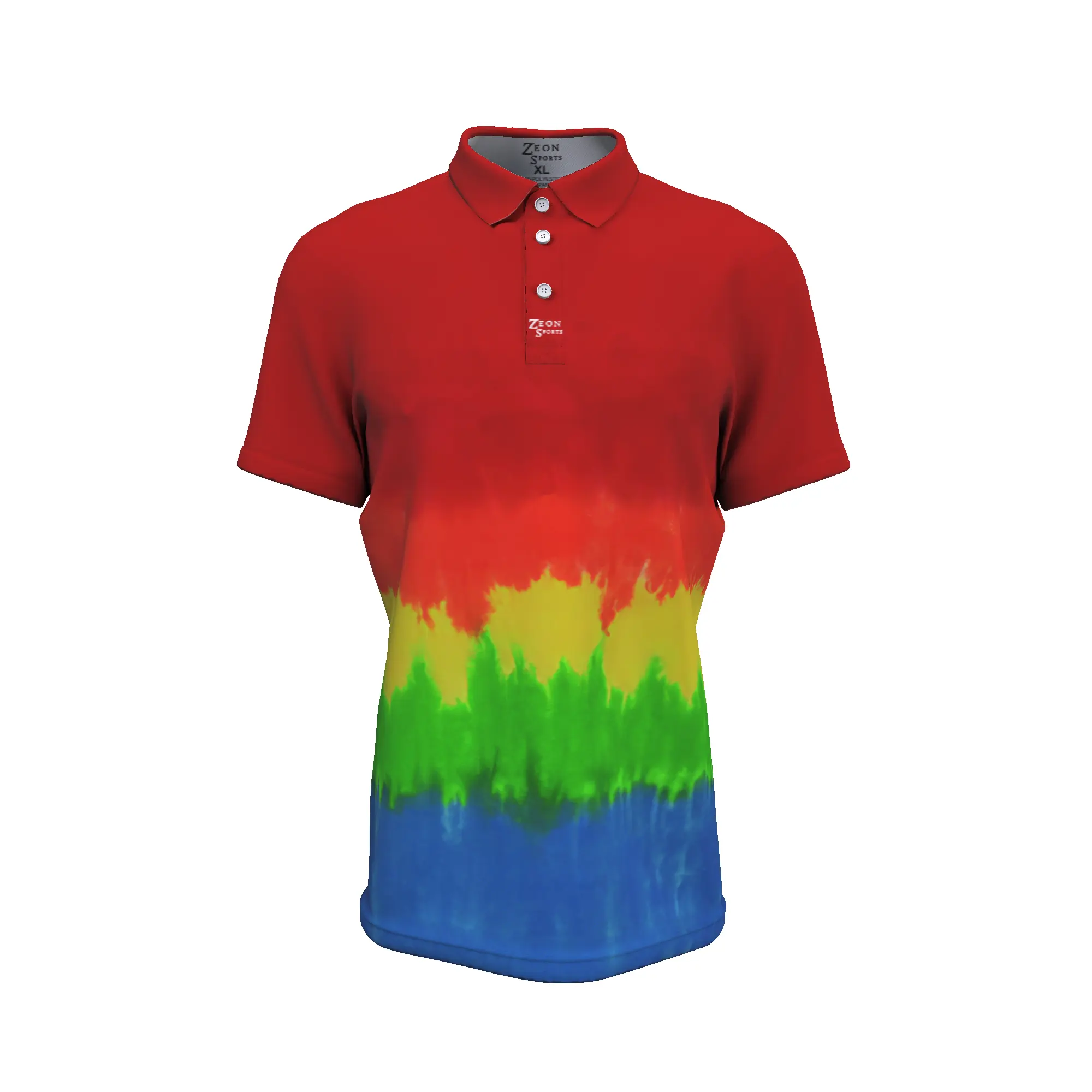 Camisas de hombre recién llegadas, nuevo diseño personalizado, impresión por sublimación, 100% poliéster, Polo de golf de secado rápido