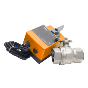 Winvall <span class=keywords><strong>12V</strong></span> DC động cơ hoạt động 2 cách điện SS304 Van cơ giới thiết bị truyền động tay cầm Van điều khiển lưu lượng nước - Product Image 3