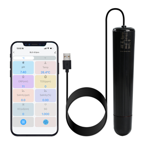 Sonda Inteligente de Calidad del Agua 7 en 1 con WiFi, Monitor en Tiempo Real para Acuarios e Hidroponía, para pH, TDS, EC, Temperatura, Salinidad, ORP, S.G. - Product Image 1