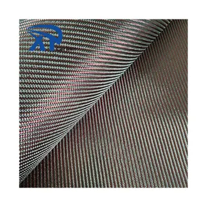 Factory Wholesale Twill Metallic Carbon Fiber Red Carbon Fiber Reflection Fabric
