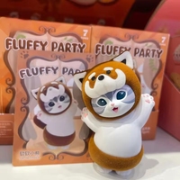 Original Mofusand Fluffy Party Series Blind Box Toy Cute Figure Anime Figurines Collect Toys Mystery Box Kids Birthday Gift