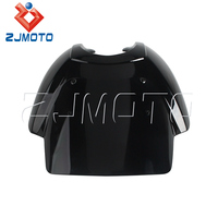Carénage de moto pour Harley Fat Bob 114 FXFBS 2018-2025 & FXFB 2018-2019 – Pare-brise PC réglable anti-vent et accessoires anti-ondulation
