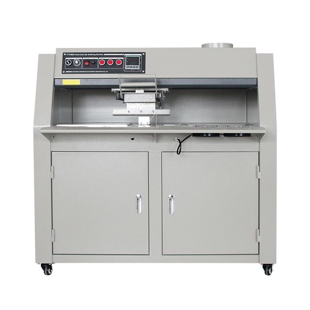 ZB3020DG-1.1 Desktop Semi Automatic Lead Free Dip Soldering Machine for THT Component Welding