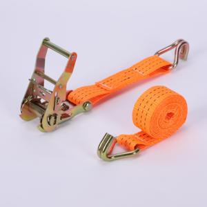 Nhiệm vụ nặng nề hàng hóa lashing vành đai 5 Tấn Công suất Polyester Ratchet vành đai cho vận chuyển an toàn - Product Image 6