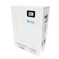 Batería LiFePO4 Apilable Inteligente con BMS de 51.2V 200Ah, 10.24kWh, para Almacenamiento de Energía Solar Residencial y Respaldo de Energía