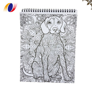 Stampa su ordinazione del libro <span class=keywords><strong>da</strong></span> colorare adulto del disegno dei bambini comici educativi precoci a spirale di stampa - Product Image 6