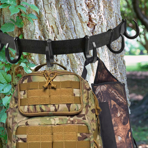 Molle Equipment 7 Slots Nylon Webbing Multi Functional Hunting Accessories For <b>Tree</b> <b>Stand</b> Gear Hook Rack - Product Image 4
