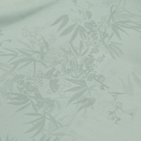 Tissu jacquard satiné en acétate haute densité de polyester 3806 tissé avec motif de texture 3D