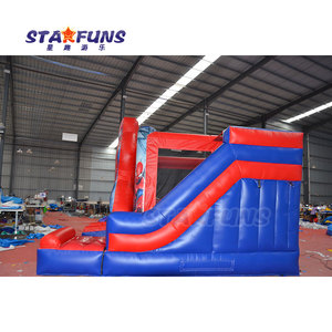 Inflable comercial SpiderMan Bouncer Castillo hinchable Slide Jumping Castle Inflable Spider Man Bounce Jumper House para alquilar - Product Image 3