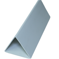 Tuyaux en PVC carrés creux personnalisés (forme triangulaire) Extrusion Résistant aux UV Anti-corrosion Respectueux de l'environnement Durée de vie de 10 ans