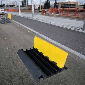 2-kênh giao thông đường dây sàn nhựa đen Cáp Bìa bảo vệ đoạn đường nối - Product Image 6