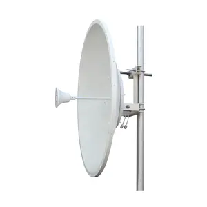 2.3-2.7GHz 1.2m 30dBi Mimi 4ft Dish Antenna For Ubnt Rocket M2 And Ac Lanbowan