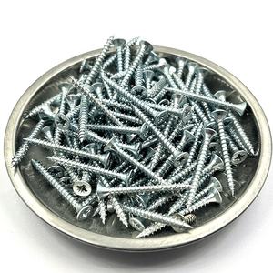 Buena calidad China fabricación 30mm 40mm 50mm Chipboad autorroscante Din7505 Chapado en zinc - Product Image 5