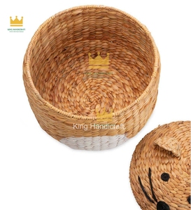 Cestas de Almacenamiento de Jacinto de Agua a Precio Económico con Diversas Formas de Animales Adorables para Organizar el Dormitorio de los Niños - Product Image 3