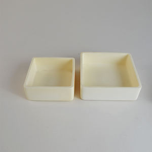 بوتقة سيراميك ألومينا مستطيلة عالية النقاء للتحليل الحراري، 997 <span class=keywords><strong>99</strong></span> <span class=keywords><strong>Al2O3</strong></span>، صلابة جيدة - Product Image 3