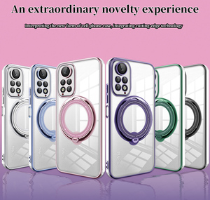 Redmi 13C 12C 10C磁性Suntion外壳的360旋转环支架更易于携带支架手机外壳<span class=keywords><strong>2</strong></span>合1 - Product Image 2