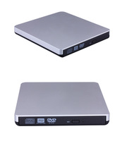 Unidad de Grabación y Reproducción de CD/DVD Externa USB 3.0 para Computadora Portátil, de Escritorio, Windows, Mac, PC