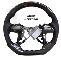 Pour Highlander 2009-2014, Camry 2007-2011, Fortuner, Hilux Sr5 N70, volant sport personnalisé en cuir et fibre de carbone