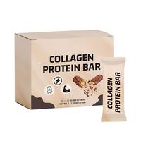 Barre protéinée au collagène végétalien pur OEM, riche en colostrum, améliore l'immunité, complément sportif pour adultes, marque privée