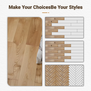 Luxury Modern Solid Oak Kids Room <b>Flooring</b> Recyclable Easy Clean Hardwood Oak <b>Engineered</b> Floor - Product Image 4