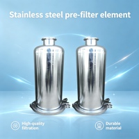 Boîtier de filtre en acier inoxydable 5, 10, 20 pouces, acier inoxydable SS 316 304, boîtier de filtre à cartouche pour préfiltre à eau