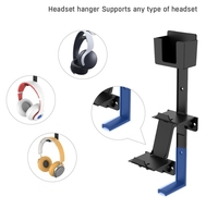 Support mural universel pour PS5 pour PS4 pour One pour Switch Remote Control Headphone Hanger Storage Hook