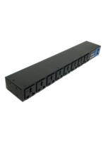 PDU intelligent pour montage en rack, 8 prises, 10A/2200W, équipement de distribution d'alimentation Modbus-RTU pour armoires de serveurs et centres de données