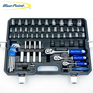 American Blue Dot Tools – Kit d'outils de réparation automobile 120 pièces, comprenant clé à cliquet CRV, douilles, embouts de tournevis, coupe-câbles et boîte à outils combinée Tr-p - Product Image 2