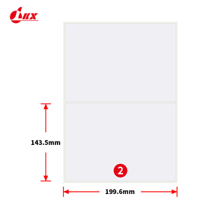 Étiquettes en feuille A4, étiquettes d'expédition avec code-barres, étiquettes FBA, autocollants adhésifs en papier durable pour utilisation en supermarché - Product Image 3