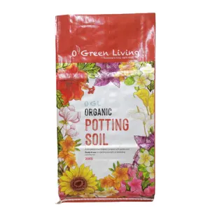 25 ק "ג חקלאות דשן אריזה סרט בופ למינציה פוליפרופילן למינציה ארוגה חום פלסטיק לאיטום - Product Image 1