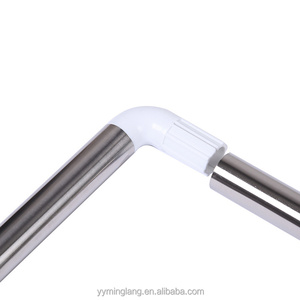 <span class=keywords><strong>Tringle</strong></span> à rideau <span class=keywords><strong>de</strong></span> <span class=keywords><strong>douche</strong></span> en aluminium ou en acier inoxydable ou en fer en L - Product Image 5