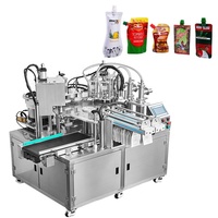 Machine de capsulage remplissante de poche de bec de détergent de blanchisserie machine d'emballage remplissante de poche de gelée Doypack