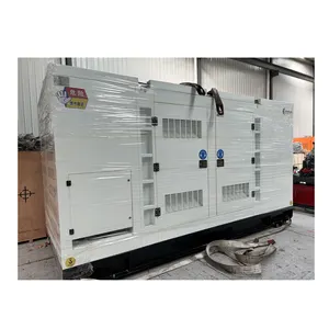 Electricity gas generator set 500kw super silent lpg gas generator with good quality